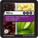 Pro2snax To The Max To The Max Apples Turkey Sausage Bites White Cheddar Cheese and Dried Cranberries, 6.75 Ounce - 6 per case