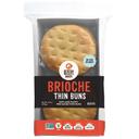 Ozery Bakery Thin Brioche Bun, 13.3 Ounce -- 6 per case