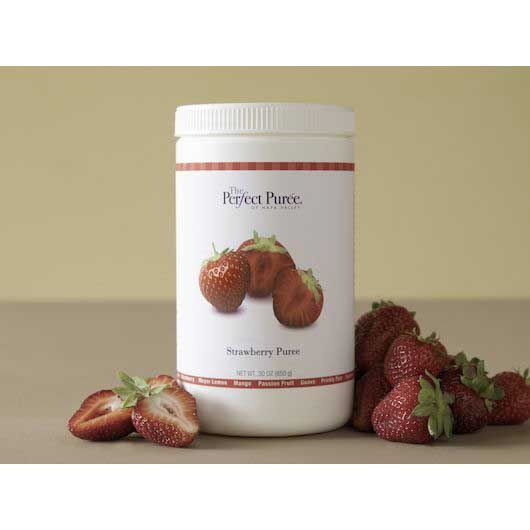 The Perfect Puree Strawberry Puree, 30 Ounce -- 6 per case