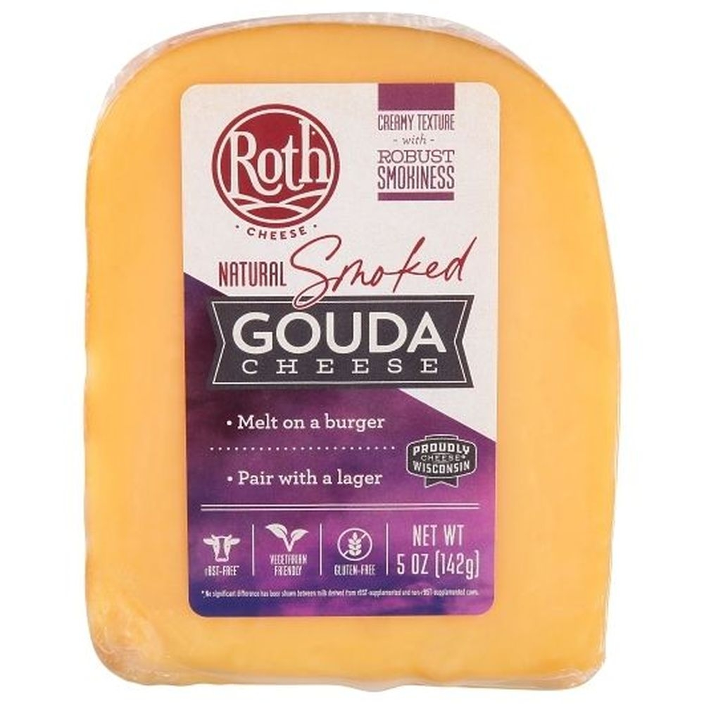 Roth Smoked Gouda Cheese, 5 Ounce -- 12 per case