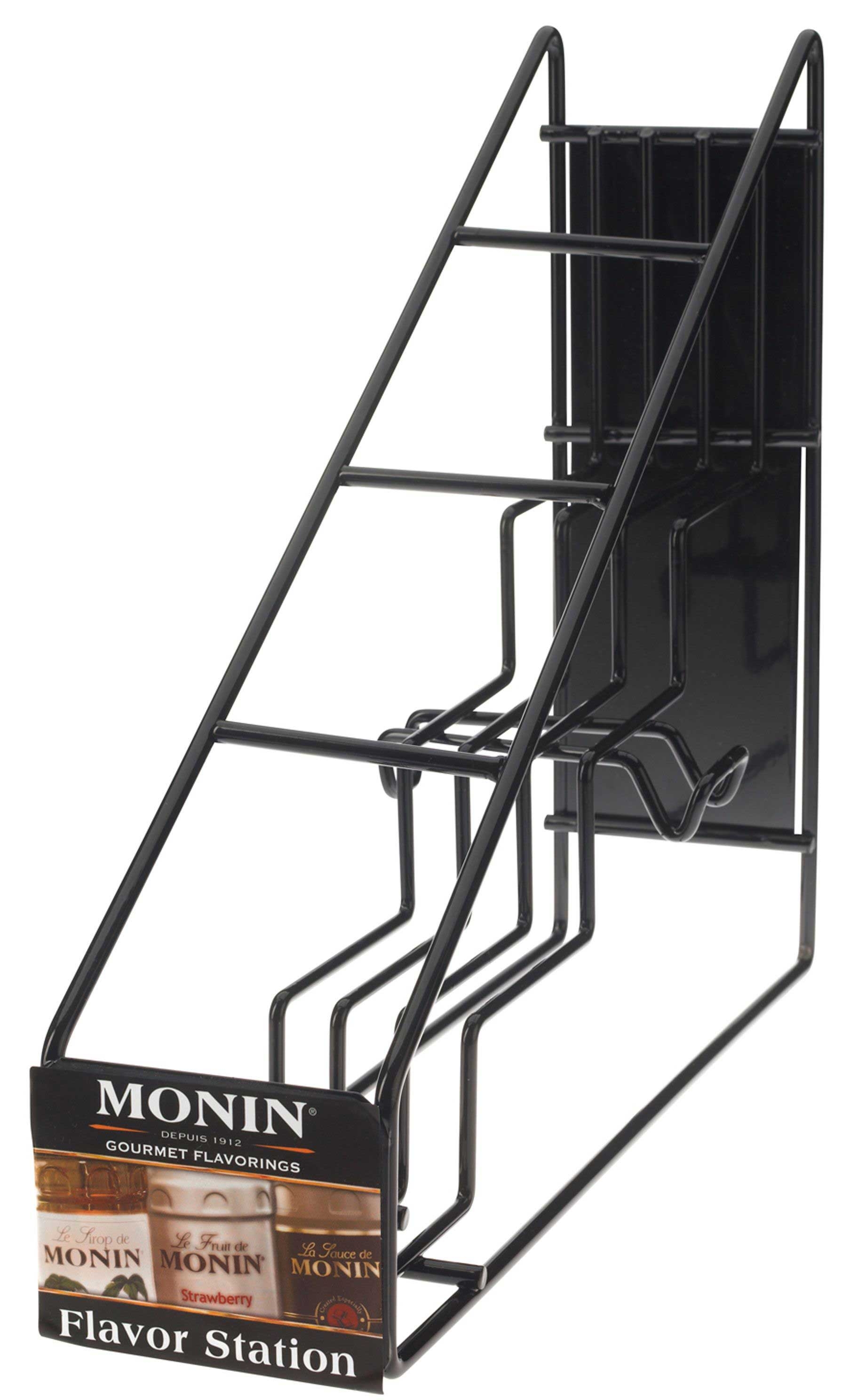 Monin 4 Bottle Wire Rack Display