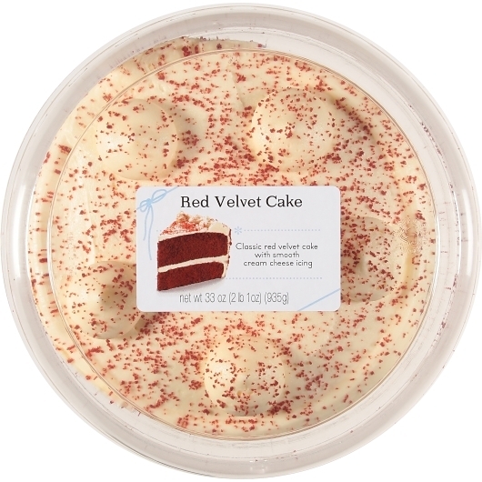 Rich's Red Velvet Cake With Smooth Cream Cheese Icing, 2.06 Pound -- 4 per case