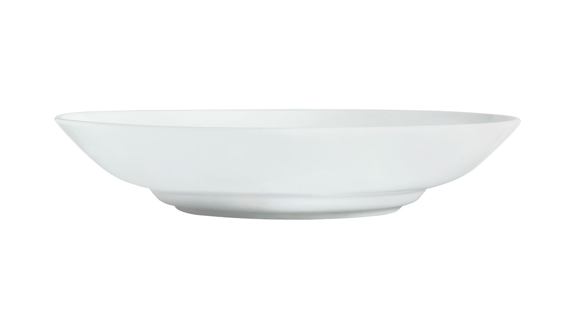 Syracuse China Reflections Aluma White Harmony Pasta Bowl, 50 Ounce -- 12 per case.