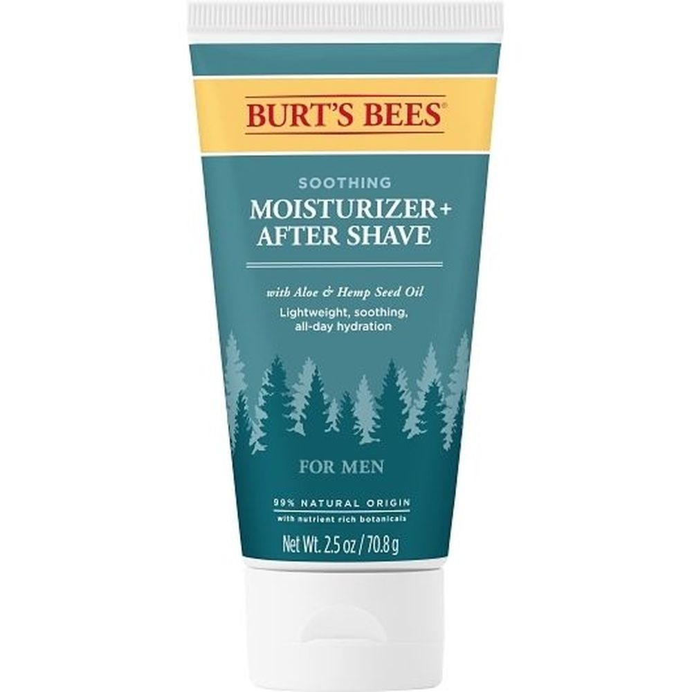 Burts Bees Soothing Moisturizer plus After Shave for Men, 2.5 Ounce -- 18 per case