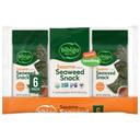 Bibigo Crispy Sesame Seaweed Snacks, 0.16 Ounce -- 36 per case