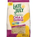 Late July Organic Restaurant Style Chia and Quinoa Tortilla Chips, 10.1 Ounce -- 9 per case