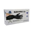 Empress Black Large Exam Grade Powder Free Nitrile Gloves -- 1000 per case.