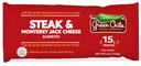 Green Chile Steak and Jalapeno Monterey Jack Cheese Burrito - Bulk, 6 Ounce -- 12 per case
