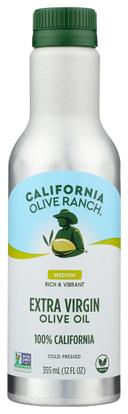 California Olive Ranch 100 Percent California Extra Virgin Olive Oil, 12 Fluid Ounce -- 6 per case