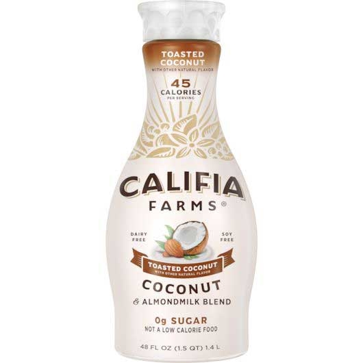 Califia Farms Toasted Coconut Almond Milk, 48 Fluid Ounce -- 6 per case