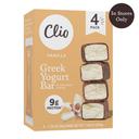 Clio Dark Chocolate Covered Vanilla Greek Yogurt Bar, 7.05 Ounce -- 6 per case