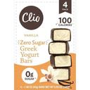 Clio Chocolate Covered Vanilla Greek Yogurt Bar, 5.93 Ounce -- 6 per case