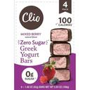 Clio Chocolate Covered Mixed Berry Greek Yogurt Bar, 5.93 Ounce -- 6 per case