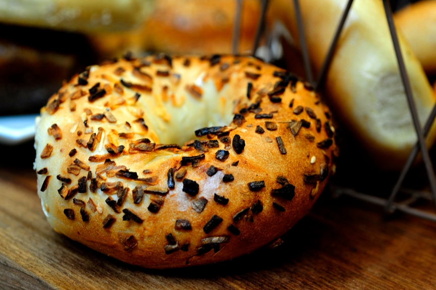 Davidovich Onion Bagel, 5.25 Ounce -- 60 per case