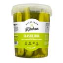 Cleveland Kitchen Dill Garlicy Pickle Spears, 32 Ounce Jar -- 6 per case