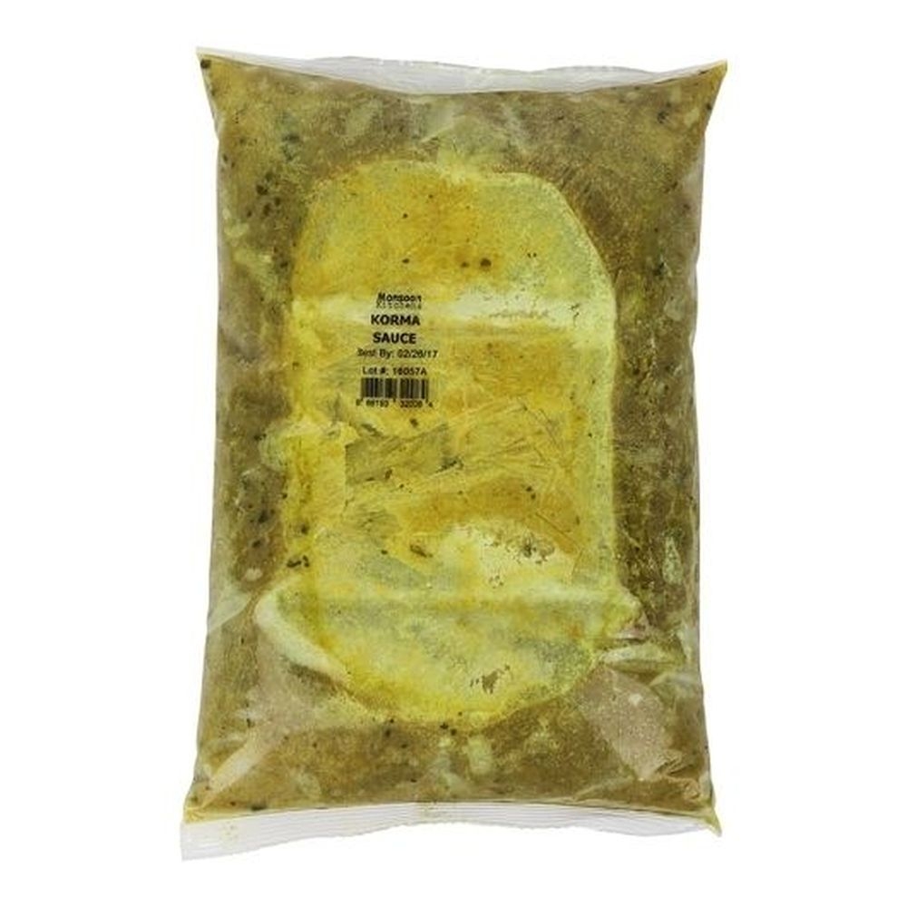 Monsoon Kitchens Korma Sauce, 4 Pound - 2 per case