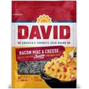 David Bacon Mac and Cheese Roasted and Salted Jumbo Sunflower Seeds, 5.25 Ounce -- 12 per case