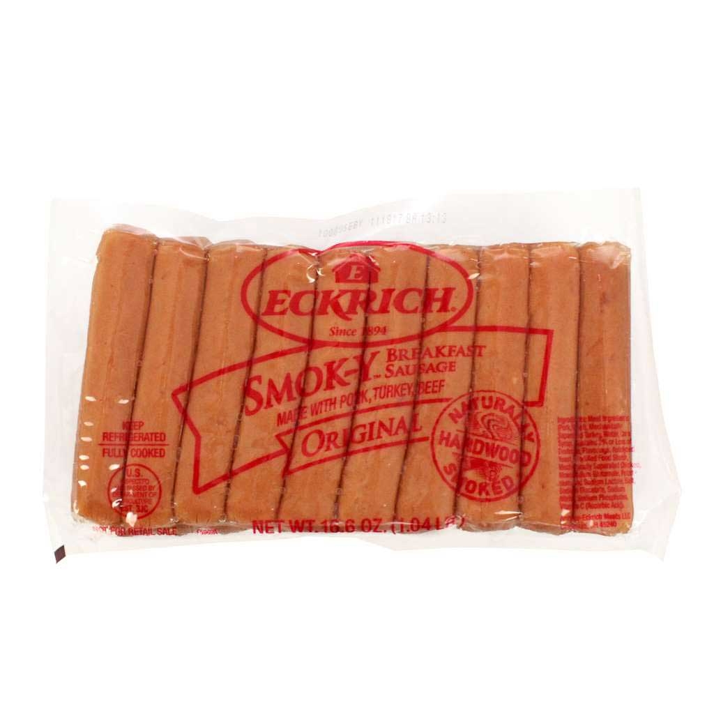 Eckrich Original Smokey Sausage Link, 16.6 Ounce -- 10 per case.