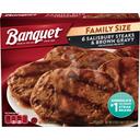 Conagra Banquet Family Style Salisbury Steak, 30 Ounce -- 6 per case.