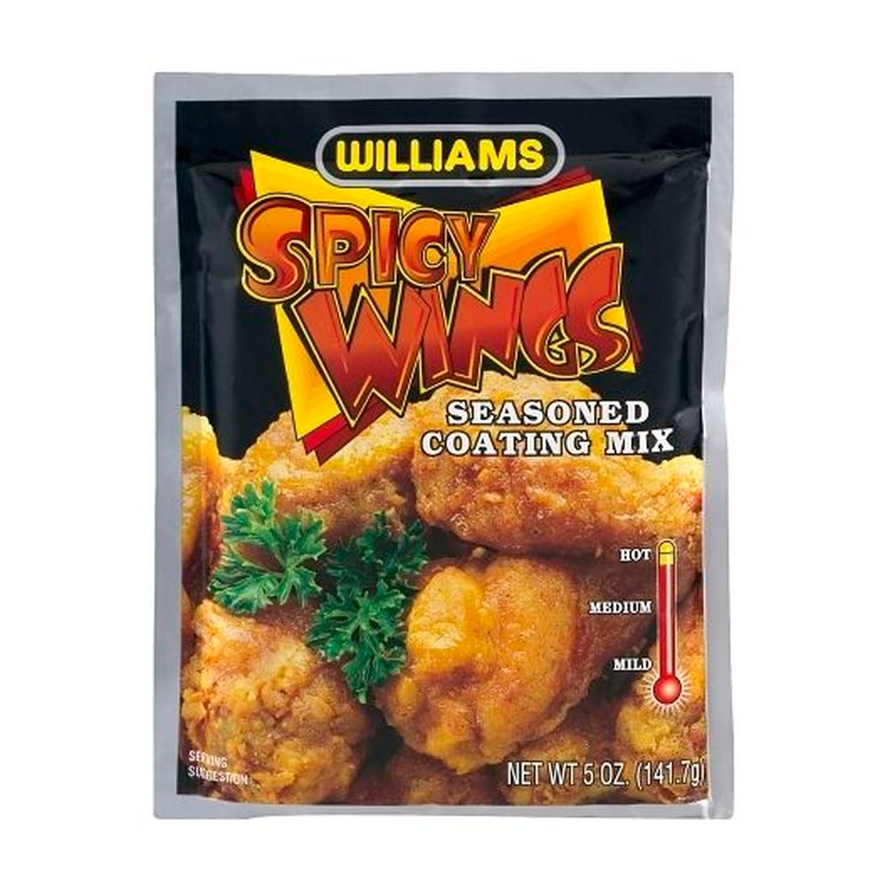 Williams Spicy Wings Seasoning, 5 Ounce -- 12 per case