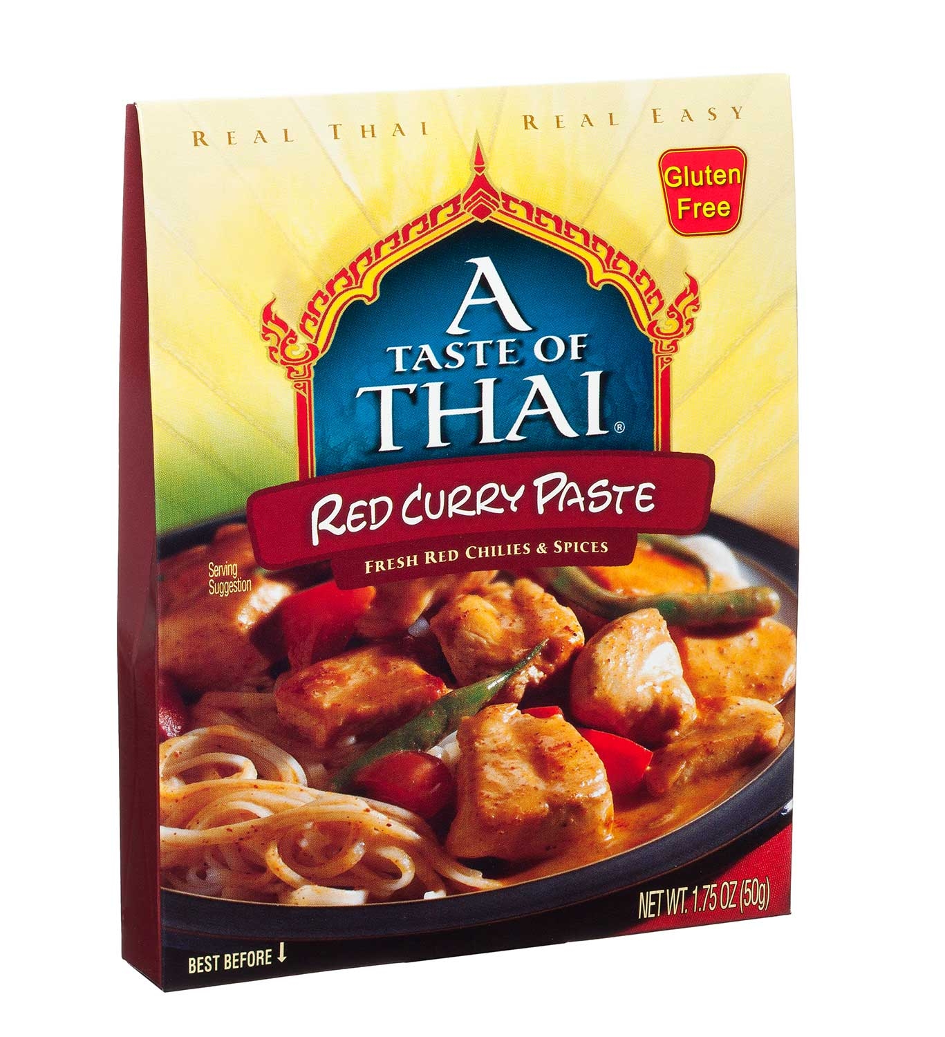 A Taste of Thai Red Curry Paste, 1.75 Ounce -- 24 per case.