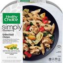 Healthy Choice Simply Steamers Grilled Basil Chicken, 9.9 Ounce -- 8 per case.