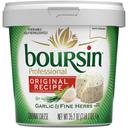 Boursin Original Recipe Garlic and Fine Herb Gournay Cheese, 2.2 Pound -- 2 per case