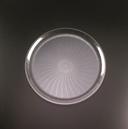 Party Tray Round Clear Tray, 16 inch -- 25 per case.