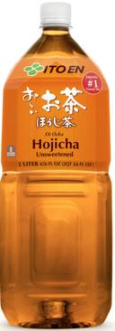 Ito En Hojicha Unsweetened Green Tea, 2 Liter -- 6 per case.