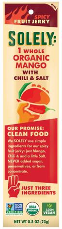 Solely Mango Chili Fruit Jerky, 0.8 Ounce -- 72 per case