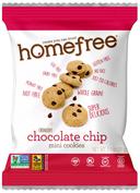 Homefree Gluten Free Chocolate Chip Mini Cookies, 1.1 Ounce Bag -- 30 per case.