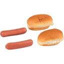 Nathan's Famous All Beef Frank and Slider Bun Combo -- 48 per case