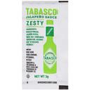 Tabasco Zesty Pepper Sauce, 3 Milliliter Portion Pack -- 200 per case