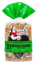 Daves Killer Bread Organic 21 Whole Grain and Seeds Bread, 27 Ounce -- 8 per case