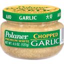 Polaner Premium White Chopped Garlic Spice, 4.5 Ounce -- 12 per case.