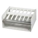 Daymark 7 Slot Plastic Rack Label Dispenser, 1 inch.
