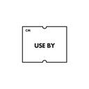 Daymark CoolMark DM4 2 Line White Use By Freezer Date Coder Label -- 8 rolls per case.