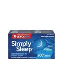 Simply Sleep Nighttime Sleep Aid Caplets - 100 count per pack -- 72 packs per case