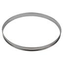 Gobel Stainless Steel Tart Ring with Rolled Edges, 13 inch Diameter