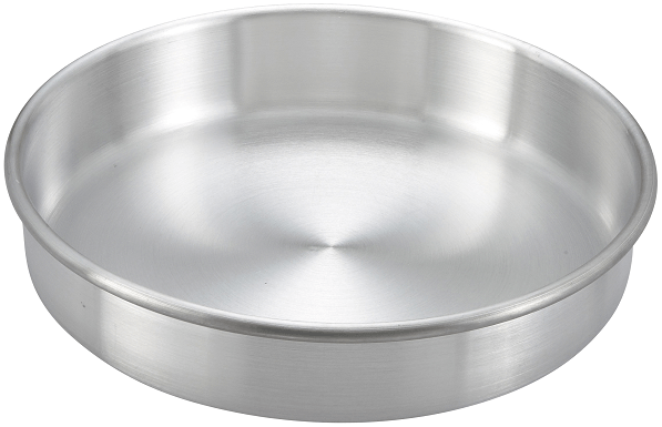 Winco Aluminum Layer Cake Pan, 8 x 8 x 3 inch -- 6 per case