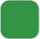 Daymark Dissolve Adhesive Green Blank Label, 0.75 x 0.75 inch -- 12000 per case