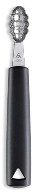 Triangle Stainless Steel Waved Oval Melon Baller