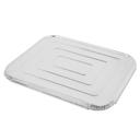 Chef's Seal Aluminum Silver Lid for Half Size Steamtable Pan, 14 inch Depth -- 100 per case