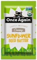 Once Again Nut Butter Sunflower Seed Butter - Squeeze Pack, 1.15 Ounce -- 60 per case