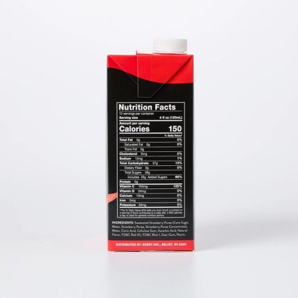 Davinci Gourmet Strawberry Bomb Smoothie Mix, 48 Ounce -- 6 per case