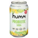 Humm Lemon Lime Probiotic Soda, 12 Fluid Ounce -- 6 per case