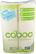 Caboo Fragrance Free Bath Tissue - 12 double rolls per pack -- 6 packs per case