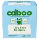 Caboo Unscented Tree Free Plastic Free Bamboo Napkins, 250 count -- 16 per case