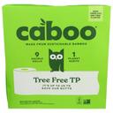 Caboo Bamboo Double Roll Bath Tissue, 9 count -- 6 per case