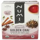Numi Organic Golden Chai Black Tea, 18 tea bags -- 6 per case
